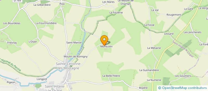 localisation de l'entreprise SASU HAMARD à SAINT-HILAIRE-LE-CHATEL