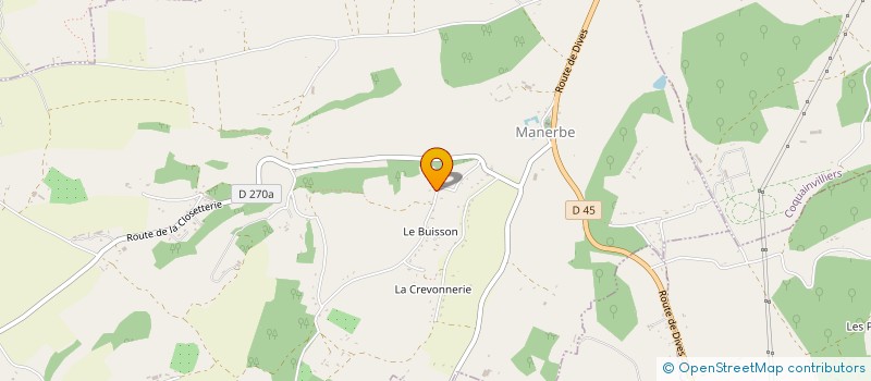 localisation de l'entreprise SASU HARAS DE LA PERELLINA à MANERBE