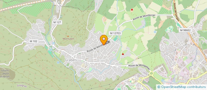 localisation de l'entreprise SASU HERAULT RAVALEMENT à GRABELS