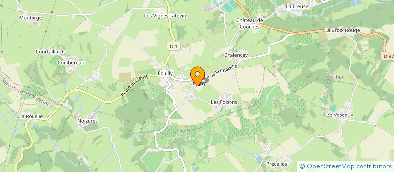 localisation de l'entreprise SASU HESTIA LOCATIONS MIRAS  COUCHES