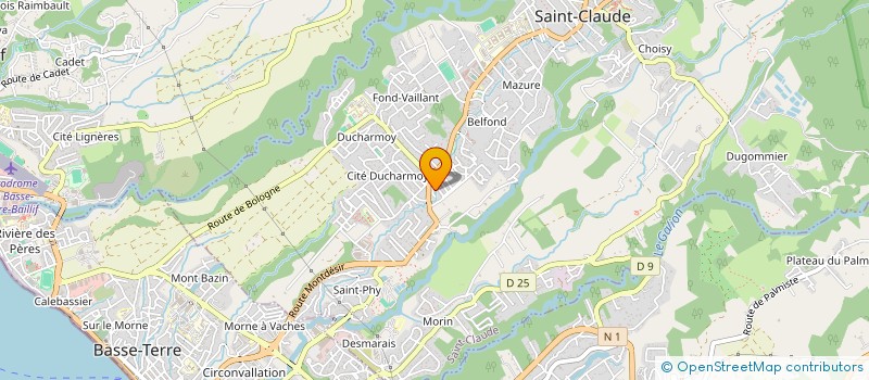 localisation de l'entreprise SASU HH SLP PRO VAE à SAINT-CLAUDE