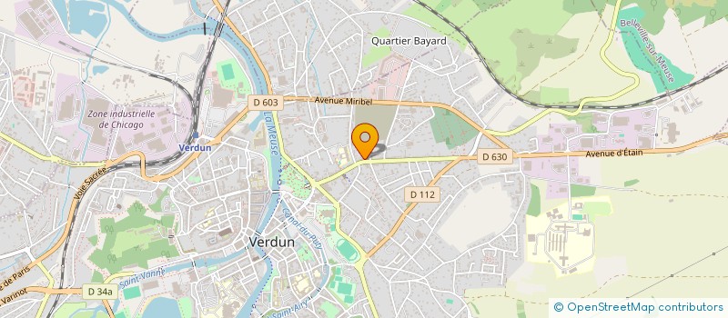 localisation de l'entreprise SASU HITECPRO à VERDUN