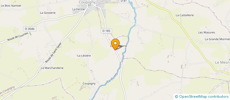 localisation de l'entreprise SASU HLC  NOUES DE SIENNE