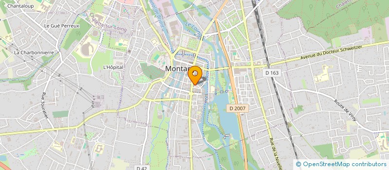 localisation de l'entreprise SASU HM BATIMENT  MONTARGIS