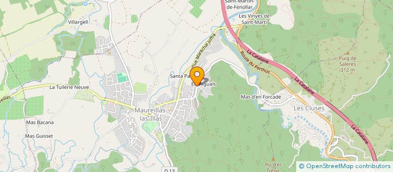 localisation de l'entreprise SASU HOLDING DC DISTRIBUTION  MAUREILLAS-LAS-ILLAS