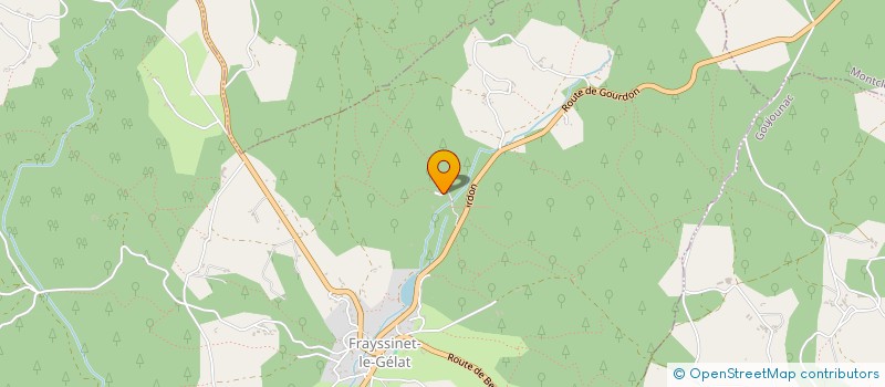 localisation de l'entreprise SASU HOLDING JF  FRAYSSINET-LE-GELAT