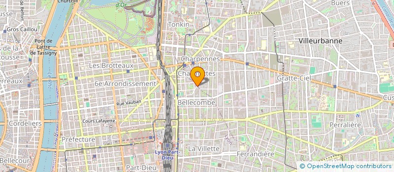 localisation de l'entreprise SASU HOLDING MATHIEU ARRIBART  LYON