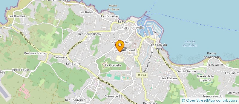 localisation de l'entreprise SASU HOLDING TARAUD L  L'ILE-D'YEU