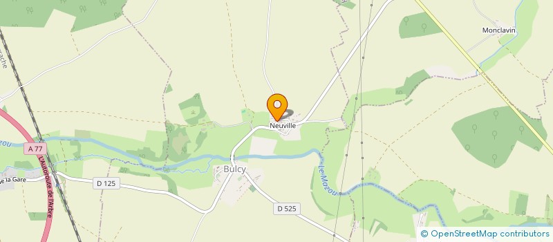 localisation de l'entreprise SASU HOMAGE PHILIPPE  BULCY