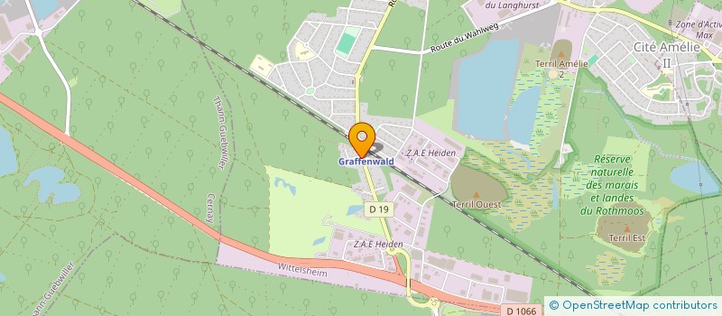 localisation de l'entreprise SASU IAM  WITTELSHEIM