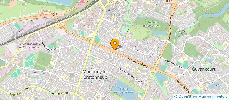 localisation de l'entreprise SASU ICT ENGINE à MONTIGNY-LE-BRETONNEUX