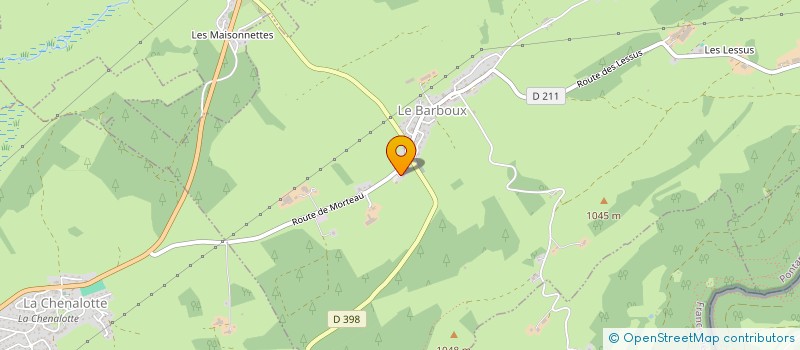 localisation de l'entreprise SASU IDEO CHEVAL  LE BARBOUX