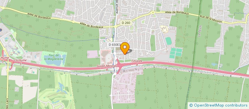 localisation de l'entreprise SASU ILP à GUJAN-MESTRAS