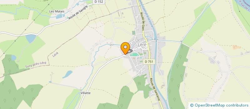 localisation de l'entreprise SASU IMMO LERE  LERE