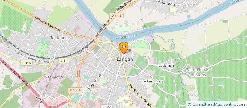 localisation de l'entreprise SASU IMMO RENOV à LANGON