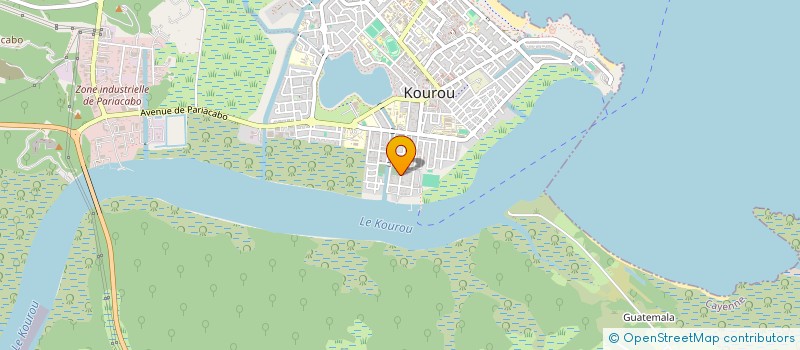 localisation de l'entreprise SASU IMPORT-EXPORT GUYANE à KOUROU