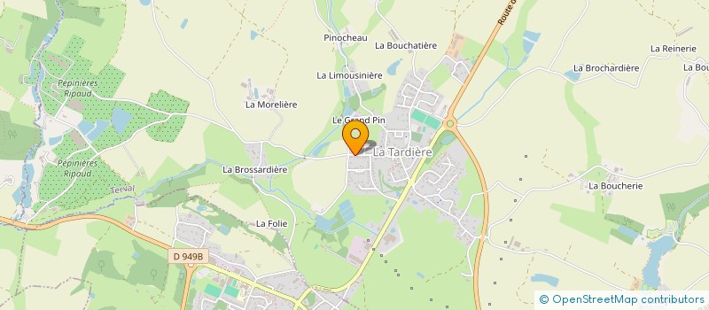 localisation de l'entreprise SASU IMPRALISTE  TERVAL