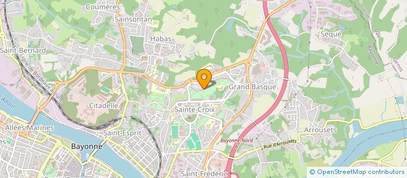 localisation de l'entreprise SASU INAN à BAYONNE