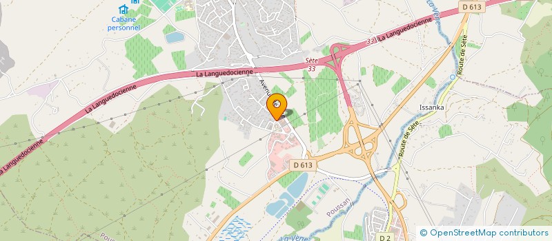 localisation de l'entreprise SASU INCO ENTREPRISE  POUSSAN