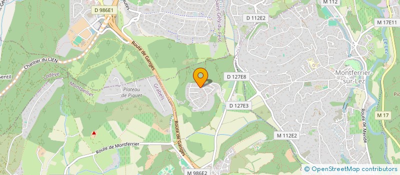 localisation de l'entreprise SASU INTERIEURS  SAINT-CLEMENT-DE-RIVIERE