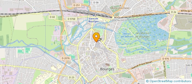 localisation de l'entreprise SASU IRIS BOURGES  BOURGES