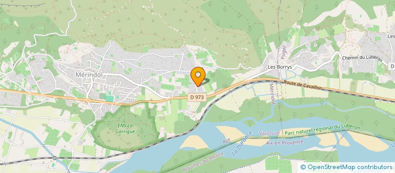 localisation de l'entreprise SASU ISIO SABA  MERINDOL