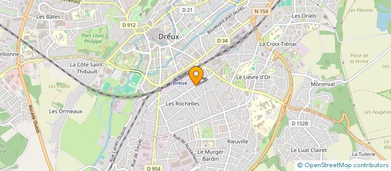 localisation de l'entreprise SASU ISOLATIONS 28 à DREUX