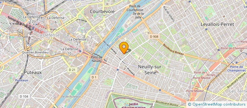 localisation de l'entreprise SASU IVAN LE MUET à NEUILLY-SUR-SEINE