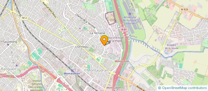 localisation de l'entreprise SASU IVERSENC  TOULOUSE