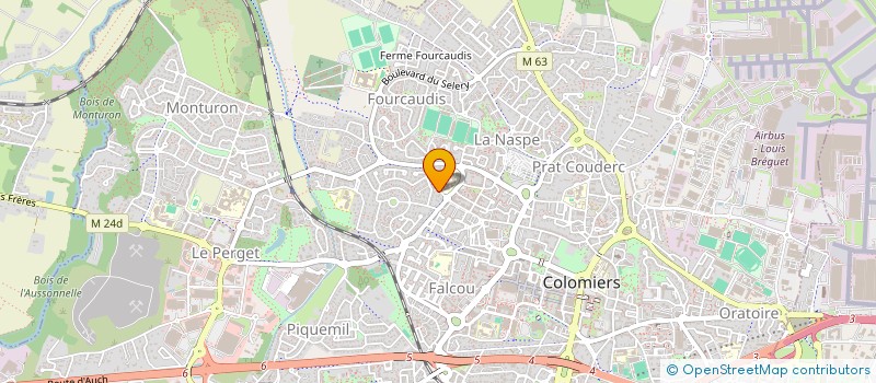 localisation de l'entreprise SASU J.P CONSEILS & INVESTISSEMENTS à COLOMIERS
