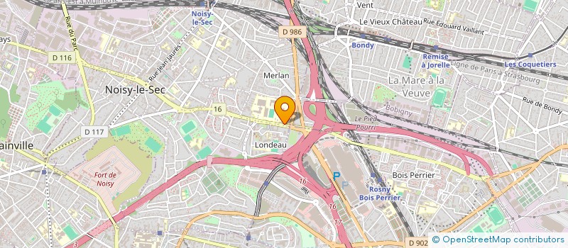 localisation de l'entreprise SASU JACOB ZITOUN à NOISY-LE-SEC