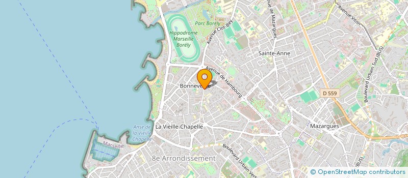 localisation de l'entreprise SASU JACQUELINE à MARSEILLE