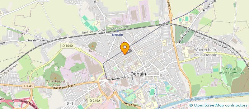 localisation de l'entreprise SASU JADE IMMO  DENAIN