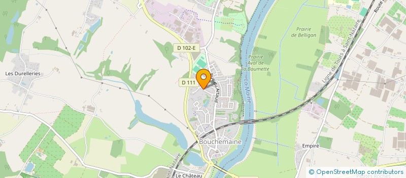 localisation de l'entreprise SASU JCP  BOUCHEMAINE