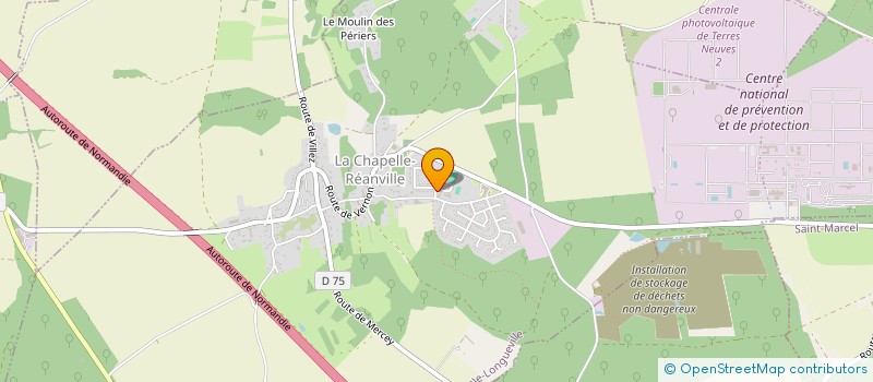 localisation de l'entreprise SASU JEANNE ANTIQUE  LA CHAPELLE-LONGUEVILLE