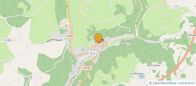 localisation de l'entreprise SASU JEMIMA GRACE VALENTIN  PLOMBIERES-LES-BAINS