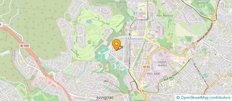 localisation de l'entreprise SASU JENNA à MONTPELLIER