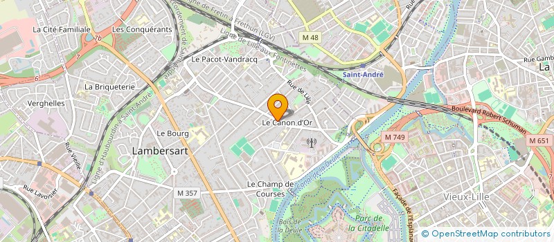 localisation de l'entreprise SASU JET SET CARS à LAMBERSART