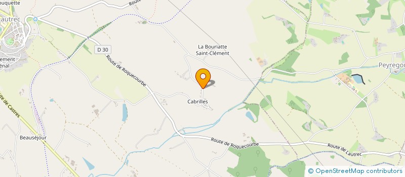 localisation de l'entreprise SASU JFJ PETFOOD à LAUTREC