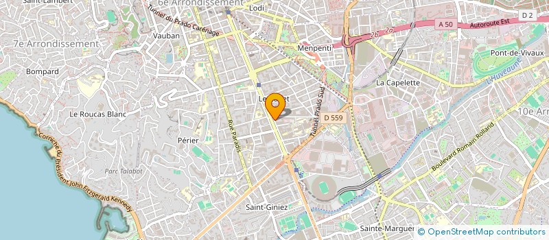 localisation de l'entreprise SASU JGN à MARSEILLE