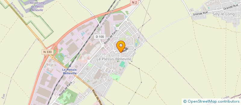 localisation de l'entreprise SASU JJ-SKY  LE PLESSIS-BELLEVILLE