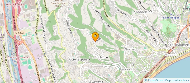 localisation de l'entreprise SASU JL ELECTRIC à NICE