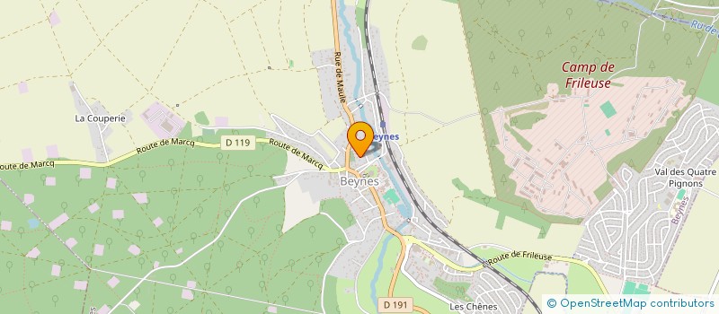 localisation de l'entreprise SASU JLJ  BEYNES