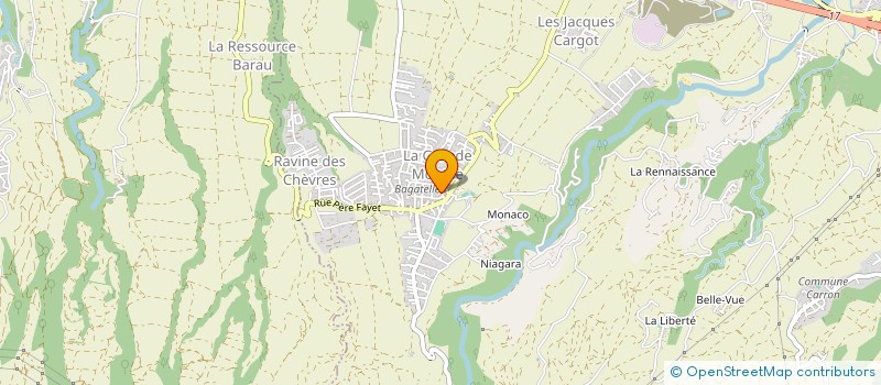 localisation de l'entreprise SASU JM SECURITE PRIVE  SAINTE-SUZANNE