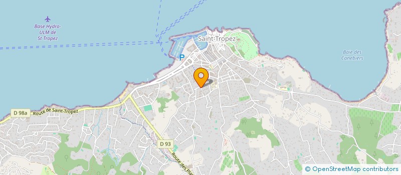 localisation de l'entreprise SASU JMT à SAINT-TROPEZ