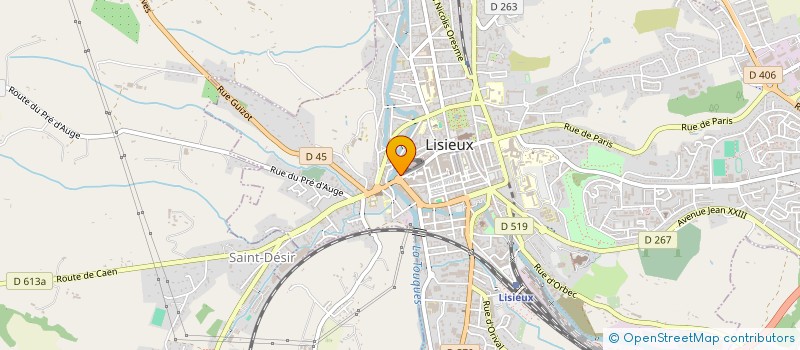 localisation de l'entreprise SASU JONBERT IMMO  LISIEUX