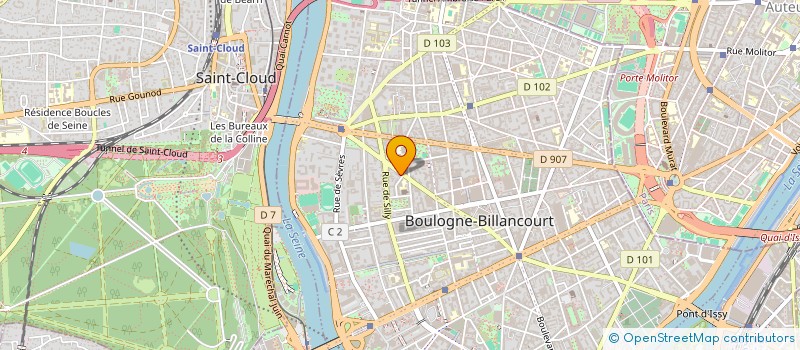 localisation de l'entreprise SASU JOSE CARVALHO à BOULOGNE-BILLANCOURT
