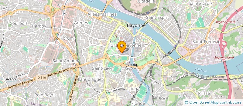 localisation de l'entreprise SASU JOSETTE à BAYONNE