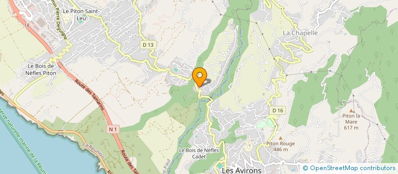 localisation de l'entreprise SASU JP ENERGIE & VIE à SAINT-LEU