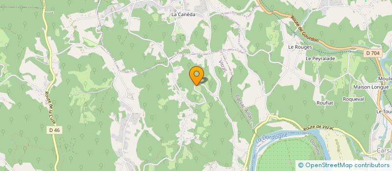 localisation de l'entreprise SASU JSBJ  VITRAC